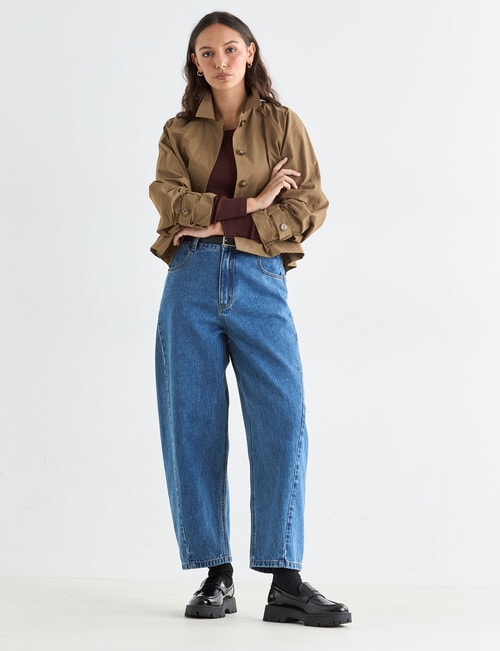 Mineral Trenchie Shirt, Pecan product photo View 03 L