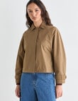 Mineral Trenchie Shirt, Pecan product photo View 05 S