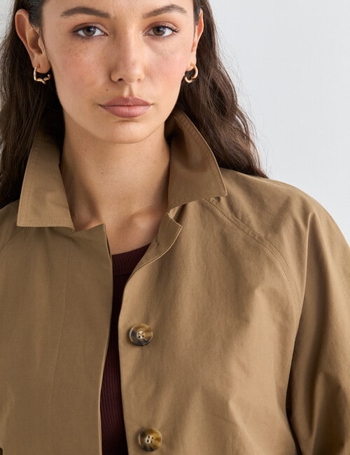 Mineral Trenchie Shirt, Pecan product photo View 08 L