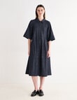 Jigsaw Angle Shirt Dress, Blue Chambray product photo