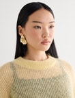 State of play Magda Mohair Blend Sweater, Panna Cotta product photo View 04 S