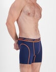 Jockey Performance Micro Mid Trunk, James Dean Navy product photo View 02 S