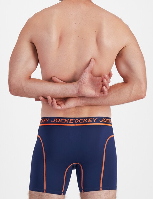 Jockey Performance Micro Mid Trunk, James Dean Navy product photo View 03 L