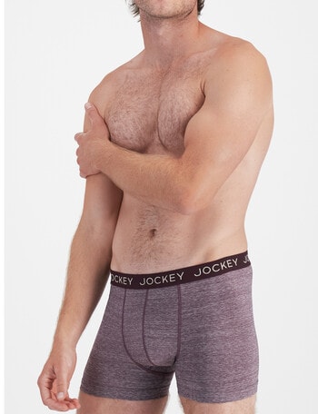 Jockey Miami No Ride Up Trunk, Deep Plum product photo