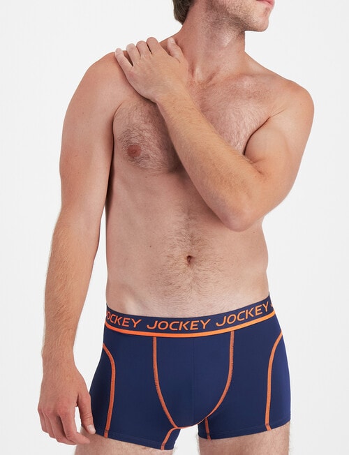 Jockey Performance Micro Trunk, James Dean Navy product photo