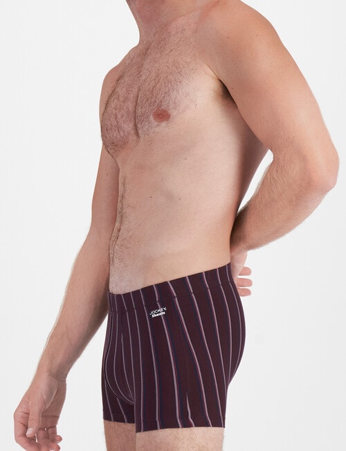 Jockey Skants Stripe Trunk, 2-Pack, Blazer Standard Plum product photo View 05 L