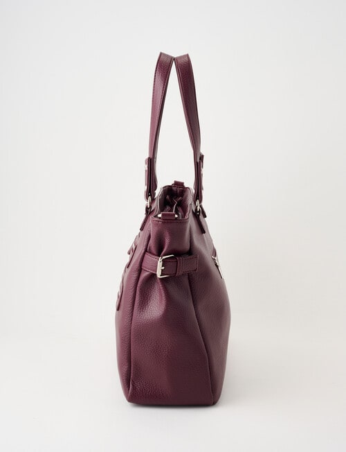 Boston + Bailey Gianna Tote Bag, Burgundy product photo View 04 L