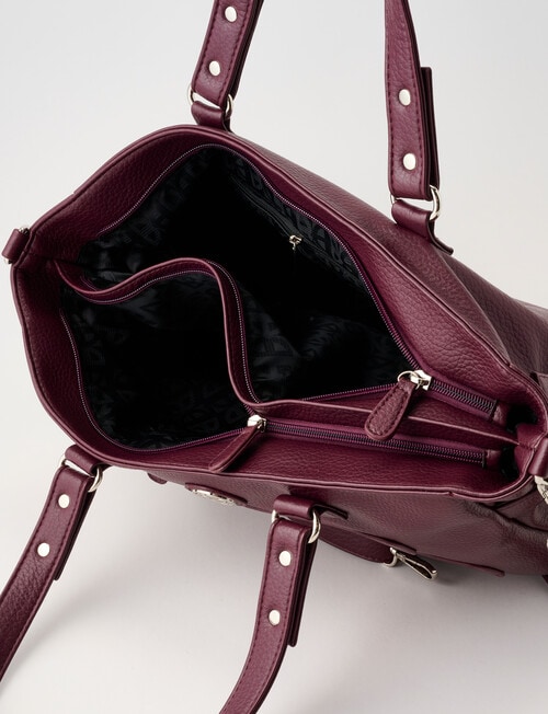 Boston + Bailey Gianna Tote Bag, Burgundy product photo View 06 L