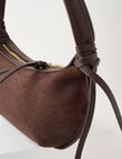 Whistle Faux Suede Shopper Bag, Espresso product photo View 05 S