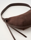 Whistle Faux Suede Shopper Bag, Espresso product photo View 07 S
