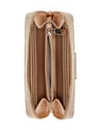 Guess Isola SLG Medium Zip Around Wallet, Cognac product photo View 03 S