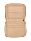 Guess Edita Small Zip Around Wallet, Rose product photo View 03 S