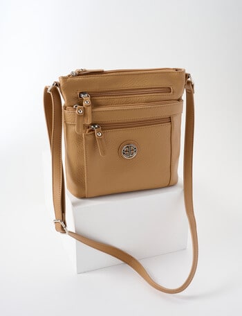 Boston + Bailey Boba Gianna Crossbody Bag, Tan product photo