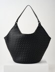 Whistle Weave Tote Bag, Black product photo View 02 S