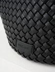 Whistle Weave Tote Bag, Black product photo View 05 S