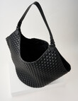 Whistle Weave Tote Bag, Black product photo View 07 S