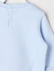 Teeny Weeny Swan Song Play Time Fleece Sweatshirt, Moonstone Blue product photo View 03 S