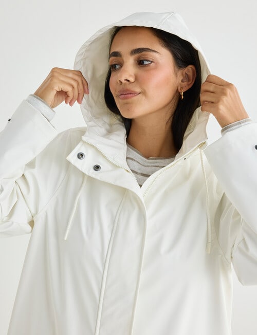 Xcesri Showerproof Jacket, Cloud Dancer product photo View 06 L