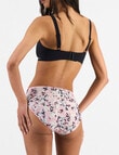 Jockey Woman No Panty Line Promise Micro Hi Cut Brief, Garden Montage product photo View 03 S