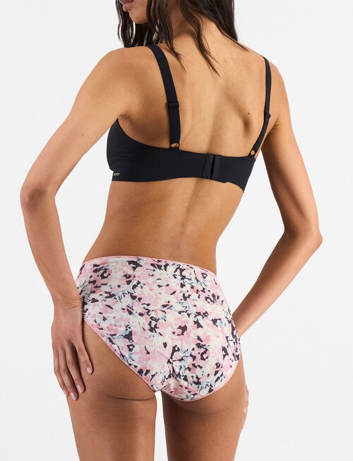 Jockey Woman No Panty Line Promise Micro Hi Cut Brief, Garden Montage product photo View 03 L