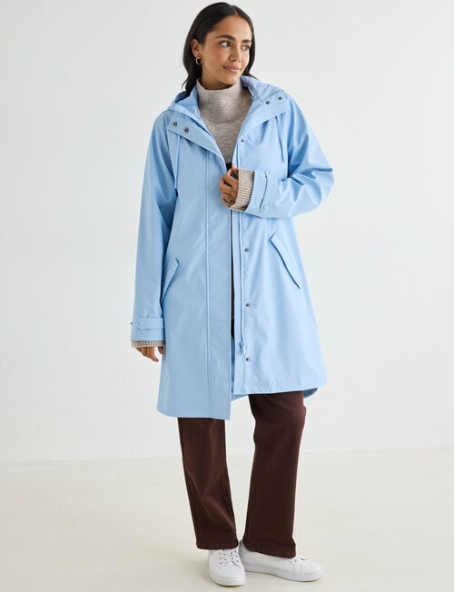 Xcesri Showerproof Jacket, Blue product photo View 03 L