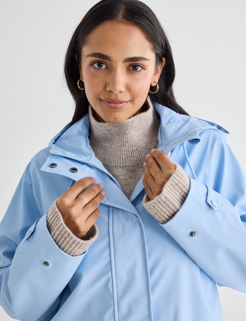 Xcesri Showerproof Jacket, Blue product photo View 05 L