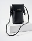 Whistle Whistle Phone Crossbody Bag, Black product photo