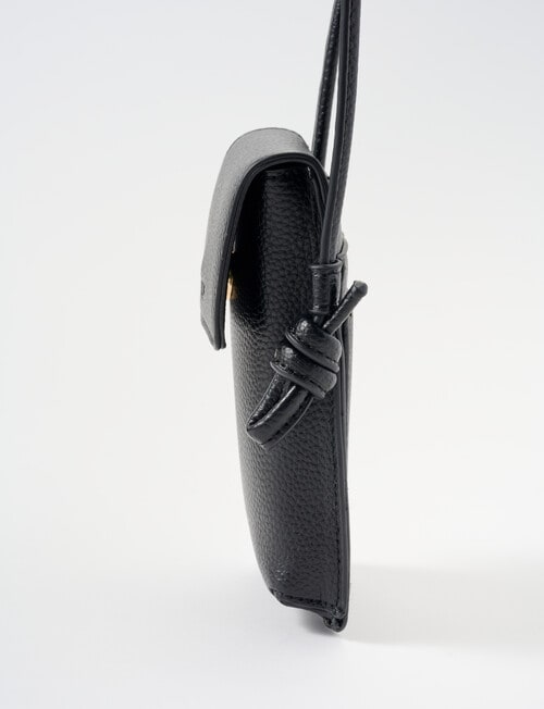 Whistle Whistle Phone Crossbody Bag, Black product photo View 04 L