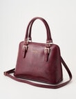 Boston + Bailey Contrast Shopper Bag, Burgundy Croc product photo View 03 S