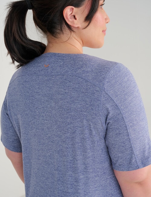 Superfit Curve Limitless V-Neck Tee, Future Dusk product photo View 05 L