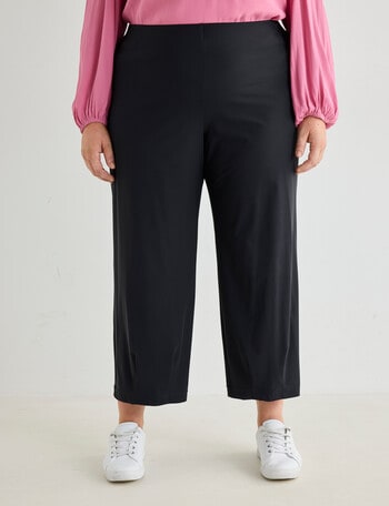 Studio Curve Barrel Pant, Black product photo
