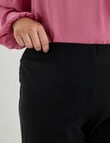 Studio Curve Barrel Pant, Black product photo View 04 S