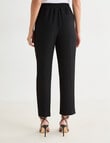 Whistle Tapered Side Stripe Pant, Black & Sangria product photo View 02 S