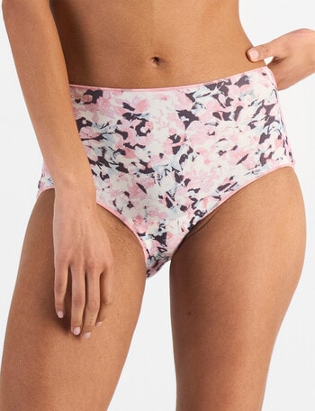 Jockey Woman No Panty Line Promise Micro Full Brief, Garden Montage product photo