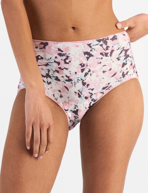 Jockey Woman No Panty Line Promise Micro Full Brief, Garden Montage product photo