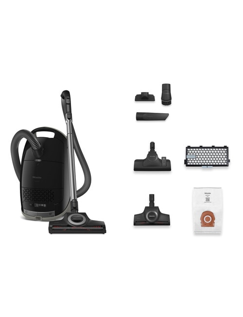 Miele M1 Cat & Dog Bagged Vacuum Cleaner, Obsidian Black product photo View 03 L