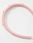 Mac & Ellie Little Bow Headband, Pink product photo View 03 S