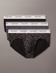 Calvin Klein Engineered Balance Brief, 3-Pack, Shoreline, Zen Rose & Grey Heather product photo