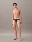 Calvin Klein Engineered Balance Brief, 3-Pack, Shoreline, Zen Rose & Grey Heather product photo View 02 S