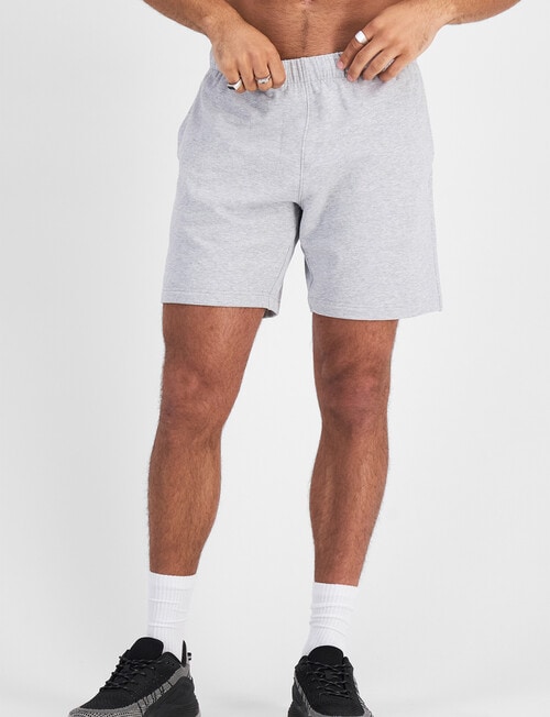 Bonds Move Lounge Short, Grey Marle product photo View 02 L