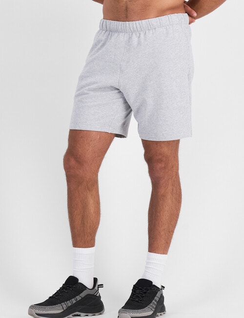 Bonds Move Lounge Short, Grey Marle product photo View 03 L