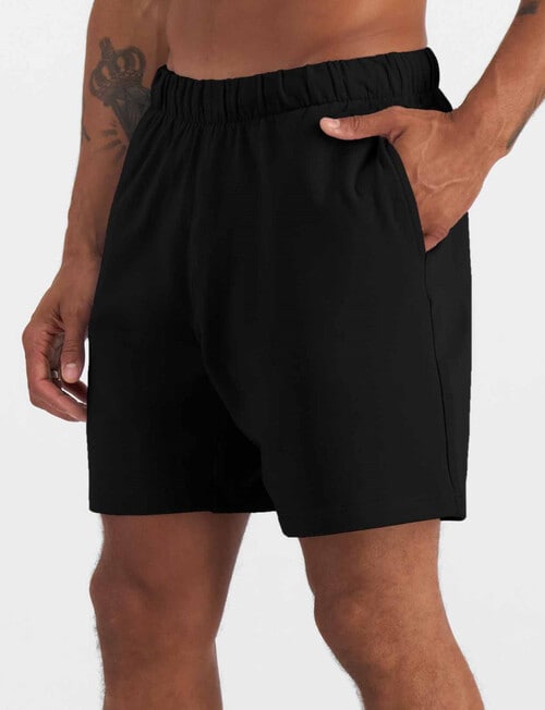 Bonds Move Lounge Short, Nu Black product photo View 02 L