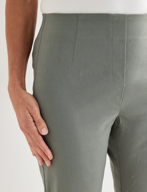 Ella J Classic Pull-On Bengaline, Shorter Length, Oregano product photo View 04 L