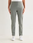 Ella J Classic Pull-On Bengaline Pant, Oregano product photo