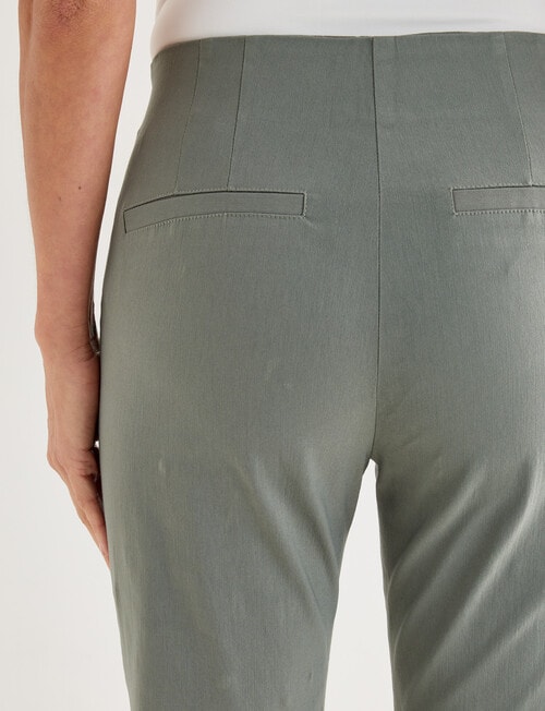 Ella J Classic Pull-On Bengaline Pant, Oregano product photo View 05 L