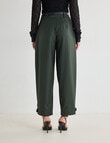 State of play Bow Tailored Pant, Green product photo View 02 S