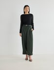 State of play Bow Tailored Pant, Green product photo View 03 S