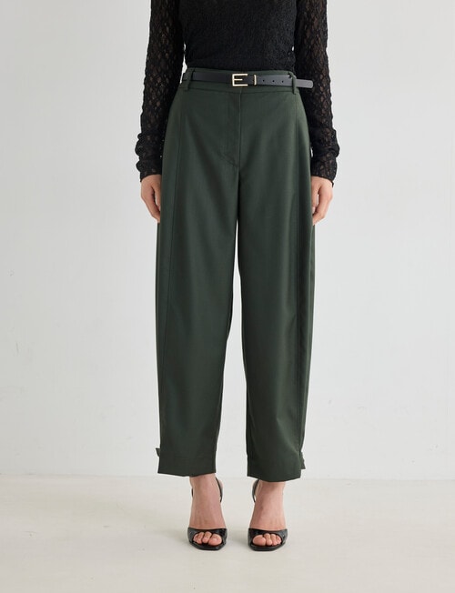 State of play Bow Tailored Pant, Green product photo View 04 L