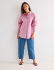 Mineral Melt Shirt, Pink Stripe product photo View 03 S