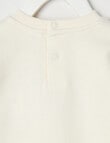 Teeny Weeny Play Time Dog Fleece Sweatshirt, Vanilla product photo View 03 S
